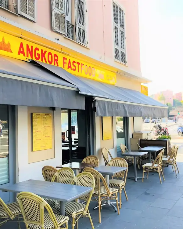 Aperçu du site de Angkor Fast Food, restaurant cambodgien à Nice