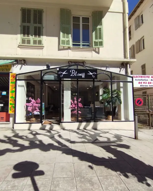 Aperçu du site de BL Coiff, Salon de coiffure à Nice