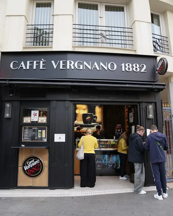 Aperçu du site de Caffè Vergnano 1882, Café à Nice