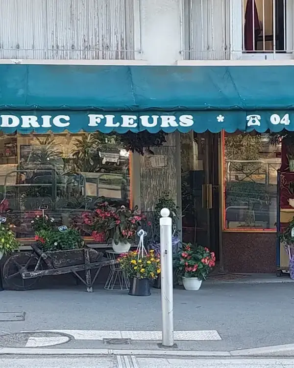 Aperçu du site de Cédric Fleurs, Fleuriste à Nice