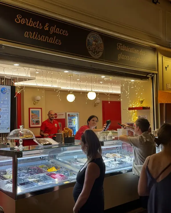 Aperçu du site de Chez Mélou, glacier / crêperie / salon de thé à Nice