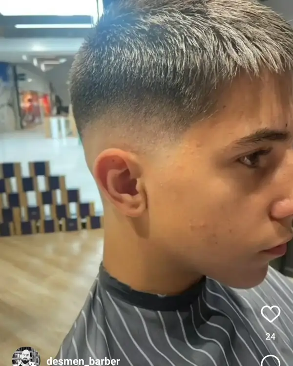 Aperçu du site de DesMen Barber, Barbier à Nice