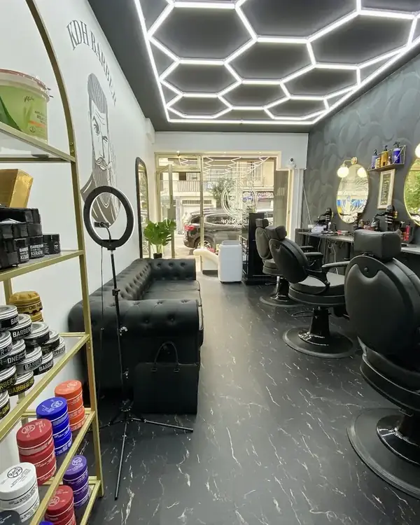 Aperçu du site de KDH Barber, barbier à Nice