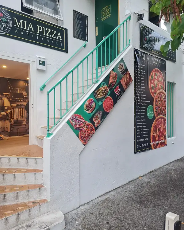 Aperçu du site de Mia Pizza, pizzeria à Nice