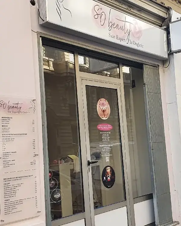 Aperçu du site de S'O BEAUTY, Institut de beauté à Nice